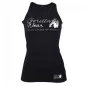 Florence Tank Top - Black/Silver - Gorilla Wear