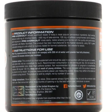 Pre-Workout - Reflex Nutrition