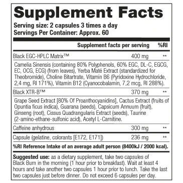 Black Burn Micronized - Stacker 2