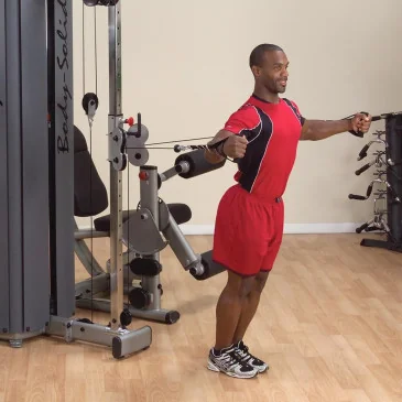 Pro Dual Colonne à câbles de Body-Solid - Nutriwellness