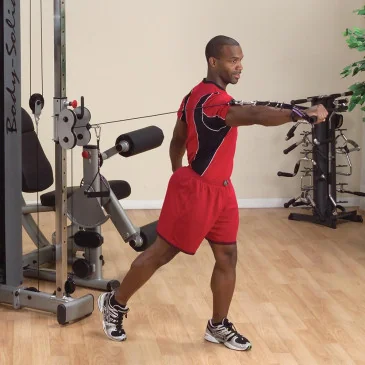 Pro Dual Colonne à câbles de Body-Solid - Nutriwellness