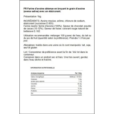 Farine d'avoine d'Empro Nutrition pas cher - Nutriwellness