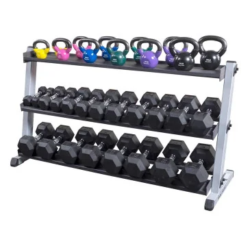 Étagère pour kettlebell GDR60 GKRT6 de Body-Solid - Nutriwellness