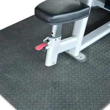 Tapis de protection en caoutchouc Body-Solid pas cher - Nutriwellness
