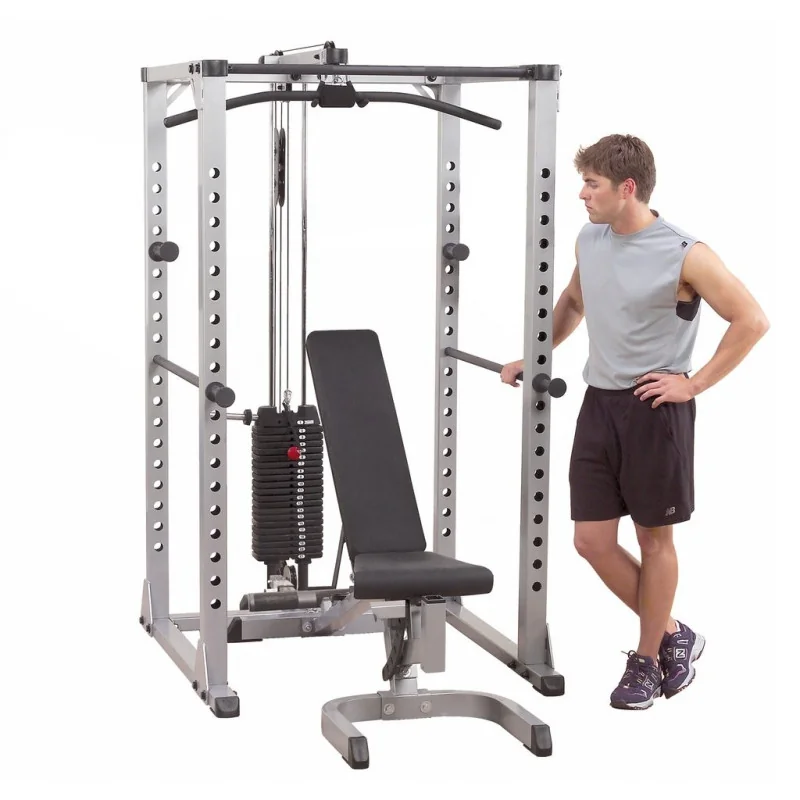 Power Rack Option complète avec banc GPR378FB - Body-Solid
