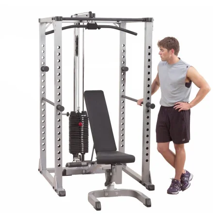 Power Rack Option complète avec banc de Body-Solid - Nutriwellness