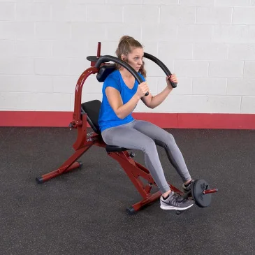 Poste à abdo semi-couché de Body-Solid pas cher - Nutriwellness