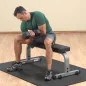 Banc plat droit simple compact flat bench GFB350 - Body-Solid