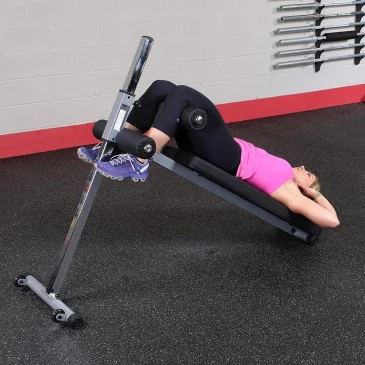 Planche à  abdo GAB60 de Body-Solid pas cher - Nutriwellness