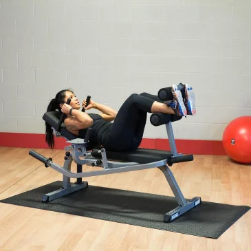 Banc abdominaux AB Crunch GAB100 Body-Solid pas cher - Nutriwellness