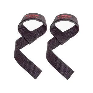 Padded Cotton Lifting Straps Black D4Harbinger pas cher - Nutriwellness