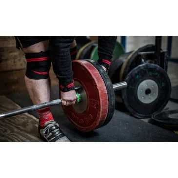 Red Line Wrist Wraps Black/Red d'Harbinger pas cher - Nutriwellness