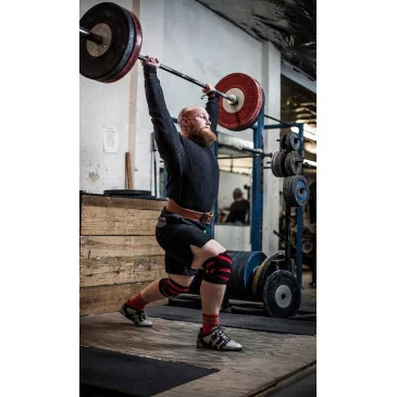 Red Line Wrist Wraps Black/Red d'Harbinger pas cher - Nutriwellness