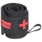 Red Line Wrist Wraps Black/Red - Harbinger