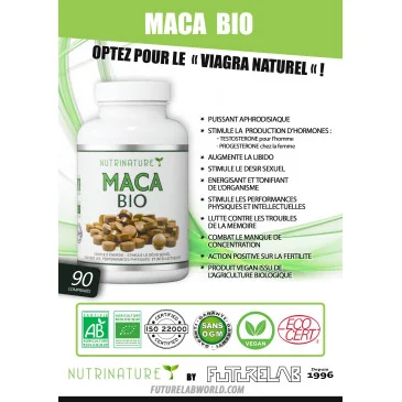 Maca Bio de Futurelab Muscle Nutrition