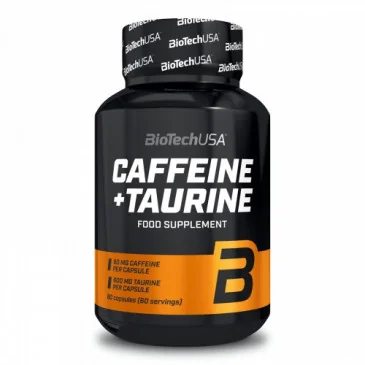 Caffeine+Taurine de BioTech USA pas cher - Nutriwellness