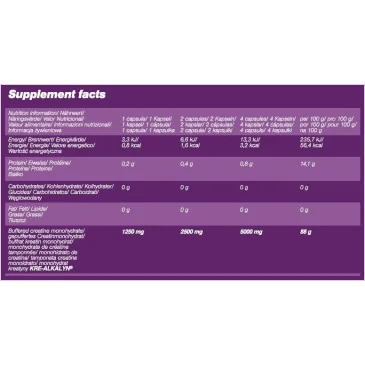 Kre-Alkalyn 2500 Olimp Sport Nutrition pas cher - Nutriwellness