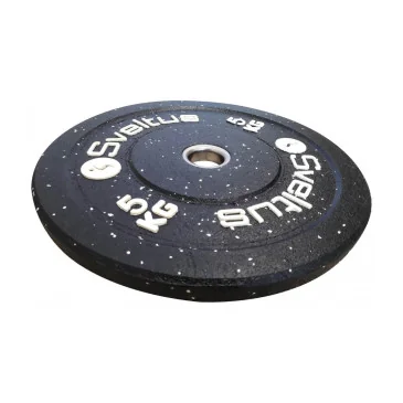 Disque olympique bumper 5 kg x1 de Sveltus pas cher - Nutriwellness