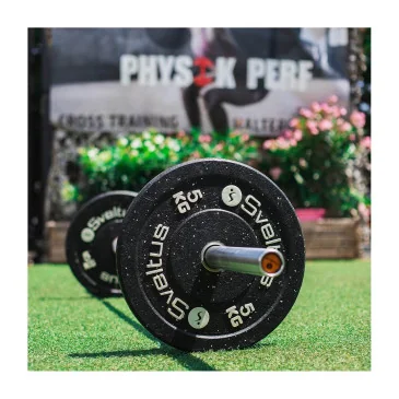 Disque olympique bumper 5 kg x1 de Sveltus pas cher - Nutriwellness