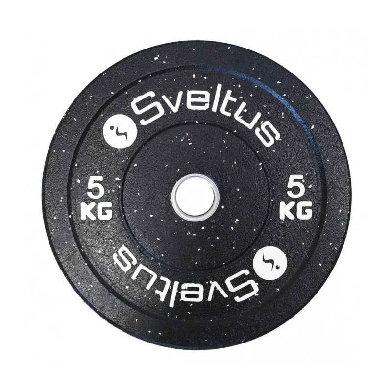 Disque olympique bumper 5 kg x1 - Sveltus