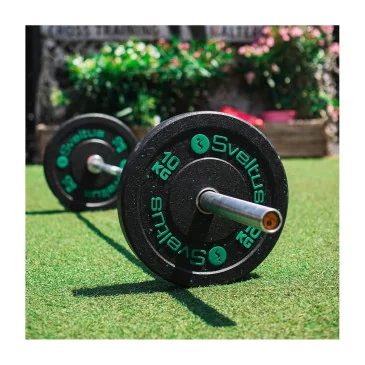 Disque olympique bumper 10 kg x1 de Sveltus pas cher - Nutriwellness