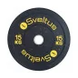 Disque olympique bumper 15 kg x1 - Sveltus