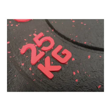 Disque olympique bumper 25 kg x1 de Sveltus pas cher - Nutriwellness