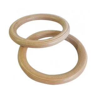 Anneau gymnastique bois x2 - Sveltus