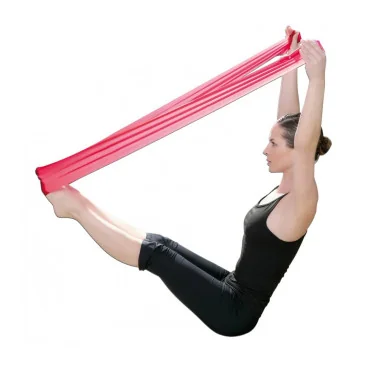 Bande latex rouge 1,20 m strong bte Sveltus pas cher - Nutriwellness