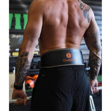 Ceinture de force cuir 125 cm de Sveltus pas cher - Nutriwellness