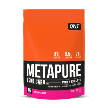 Metapure Zero Carb Whey Isolate (480g) de Qnt pas cher - Nutriwellness