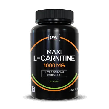 Maxi L-Carnitine 1000 mg (90 Tabs) de Qnt pas cher - Nutriwellness