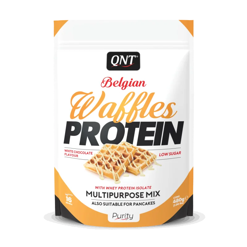 Belgian Waffles Protein (480g) de Qnt pas cher - Nutriwellness