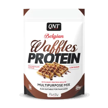Belgian Waffles Protein (480g) de Qnt pas cher - Nutriwellness