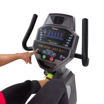 Vélo semi-couché Pro CR800 de Spirit Fitness pas cher - Nutriwellness