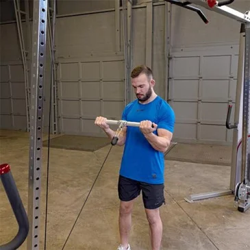 Aluminum Revolving Straight Bar de Body-Solid pas cher - Nutriwellness