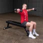 Pro Clubline Flat Bench SFB125 - Body-Solid