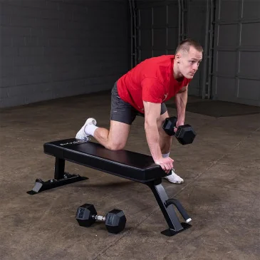 Pro Clubline Flat Bench SFB125 de  Body-Solid pas cher - Nutriwellness