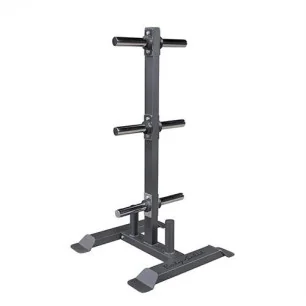 Olympic Plate Tree & Bar Holder de Body-Solid pas cher - Nutriwellness