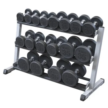 3-Tier Dumbbell Rack de Body-Solid pas cher - Nutriwellness