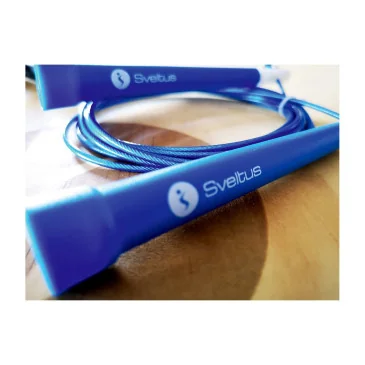 Corde à sauter speed bleu de Sveltus pas cher - Nutriwellness