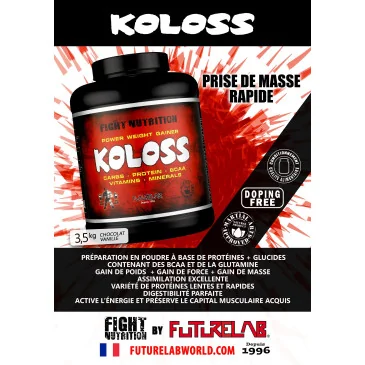 KOLOSS 3.5 kg de Futurelab pas cher - Nutriwellness