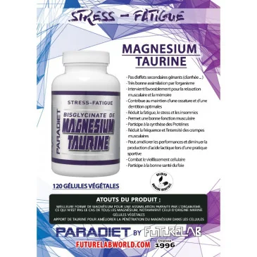 Magnésium Taurine de Futurelab pas cher - Nutriwellness