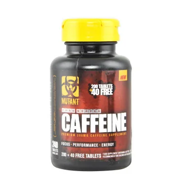Caffeine (240) de Mutant pas cher - Nutriwellness