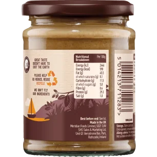 Peanut Butter Crunchy - 280g - Meridian Foods