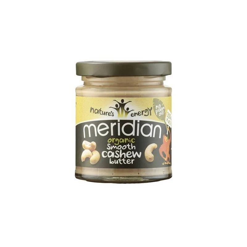 Organic Cashew Butter - 170g - Meridian Foods