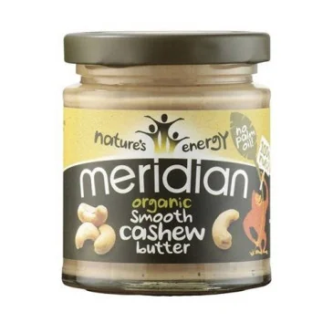 Organic Cashew Butter 170g de Meridian Foods pas cher - Nutriwellness
