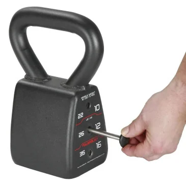 PowerBlock Kettlebell Ajustable PBKB pas cher - Nutriwellness
