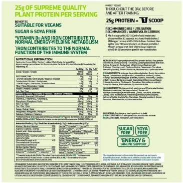 100% Plant Protein (900g) d'Usn pas cher - Nutriwellness