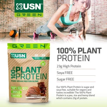 100% Plant Protein (900g) d'Usn pas cher - Nutriwellness